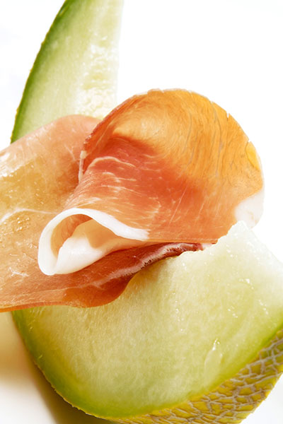 melona s pršutom