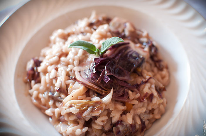 Radič je izjemno okusen v rižoti. Foto: cookinlab.wordpress.com
