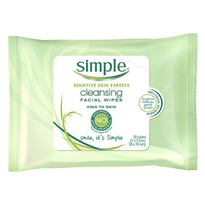 Vlažilni robčki Simple (www.drugstore.com)