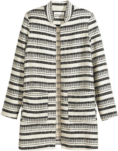 Dolga prehodna jakna. (H&M 64 €, www.popsugar.com)