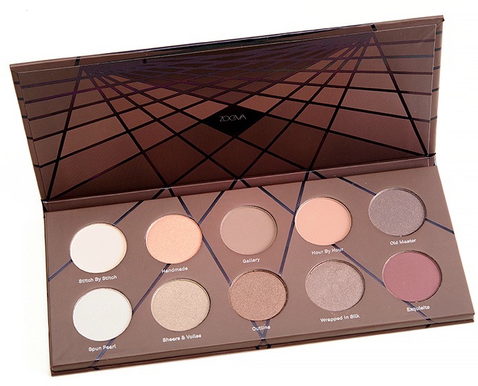 Odtenki v paletki En Taupe variirajo med rjavimi in sivimi toni. (www.zoeva.-shop.de)