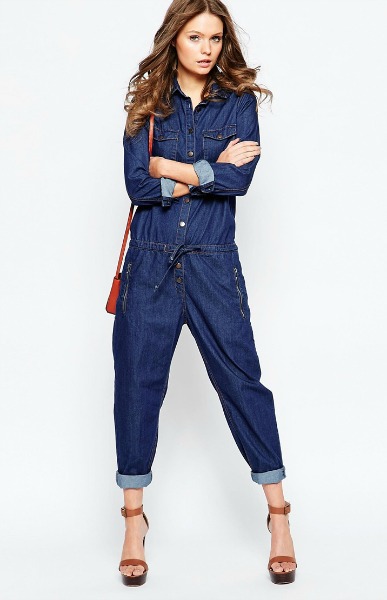 Kombinezon iz jeansa za vse, ki imate rade sproščen videz. (€50.00, asos.com)