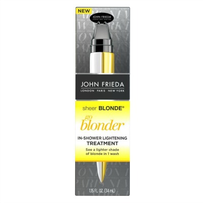 Ohranjanje lepe blond barve las s tem tretmajem ne bo več težava. (John Frieda Go Blonder In-Shower Lightening Treatment za posvetlitev las)