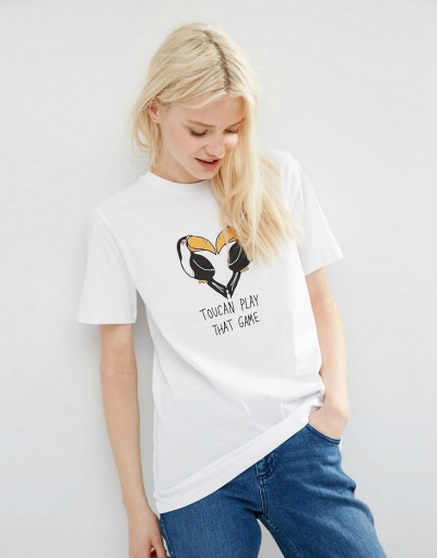 Dva tukana, ki skupaj tvorita obliko srca. (€19.72, asos.com)