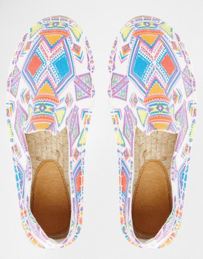 Klasične pisane espadrile. (€25.35, asos.com)